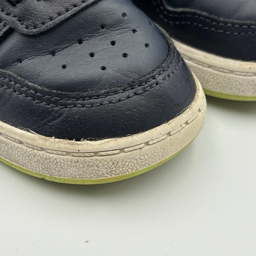 Nike Court Borough Mid 2 TD Black Green CD7784-403‎ Toddler Sz7C UK 6.5 EUR23.5